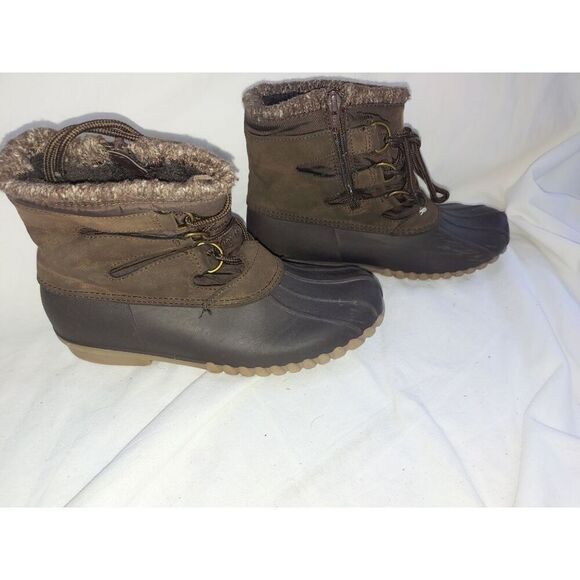 Baretraps FIANNA Womens Size 6M Brown Ankle Duck Boot. - Picture 3 of 12